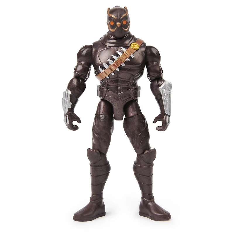 BATMAN, Figurine articulée TALON de 10 cm avec 3 accessoires mystère, Mission 4