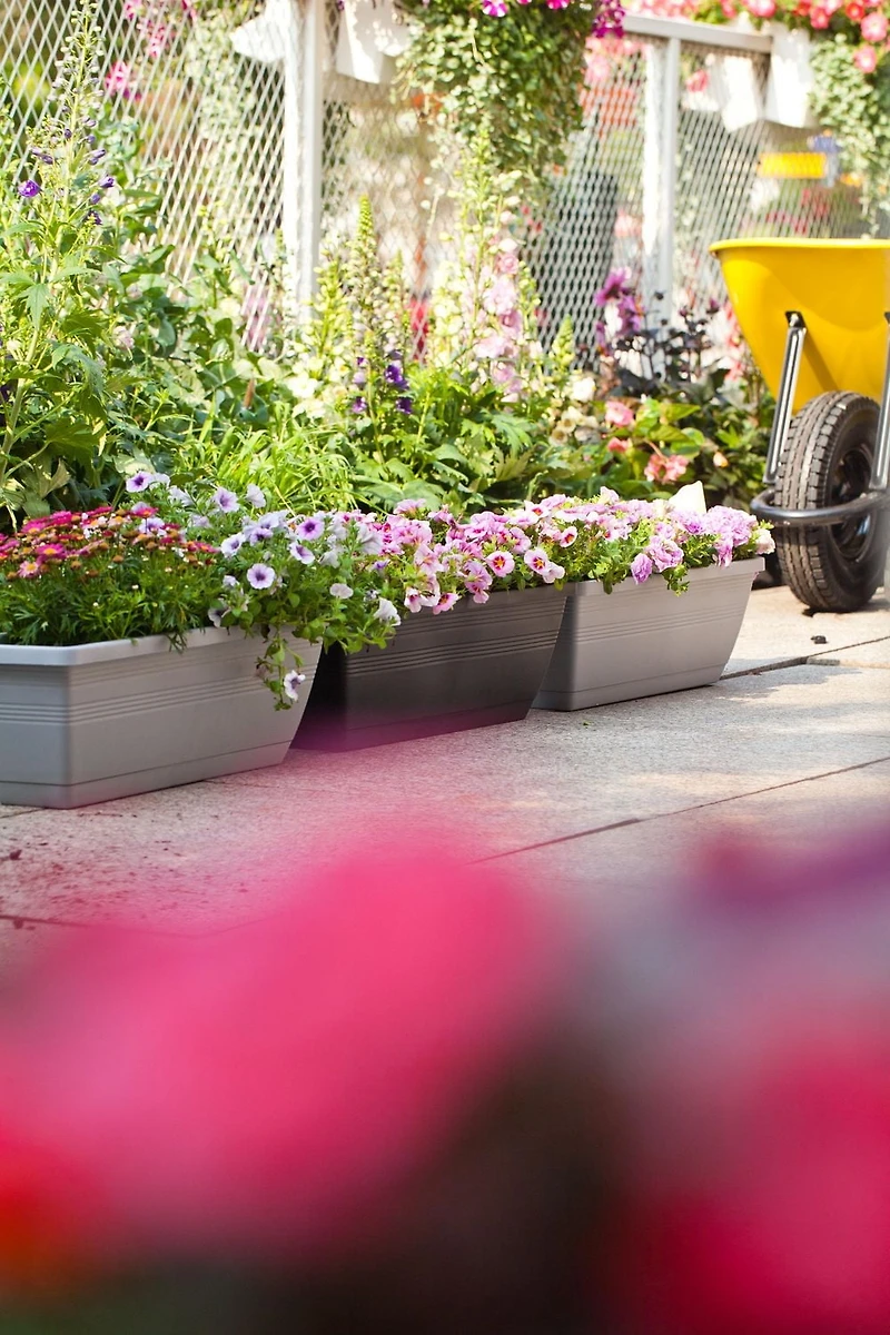Hometrends Jardinière avec systèmed'auto-irrigation de 61 cm Jardinière avec systèmed'auto-irrigation de 61 cm