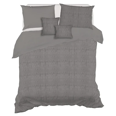 Safdie & Co. Ensemble D'Edredon Jacquard 5MCX - Matisse Double Queen