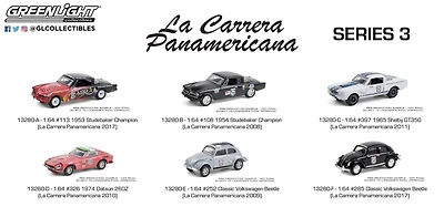 1:64 GreenLight La Carrera Panamericana Die-Cast Véhicules Série 3