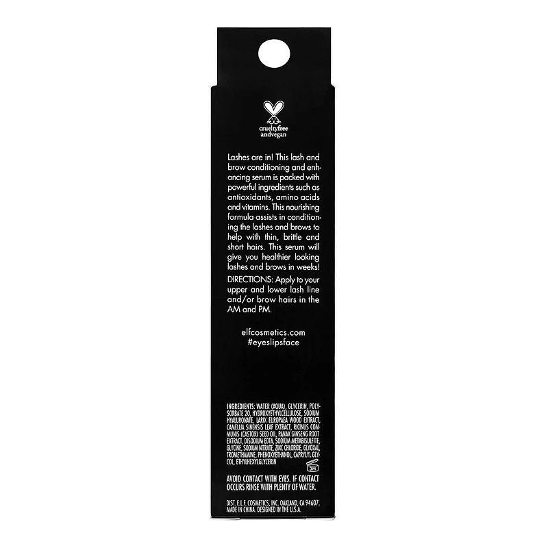 e.l.f. cosmetics Sérum Optimiseur Cils et Sourcils Sérum cils et sourcils, 3.5ml