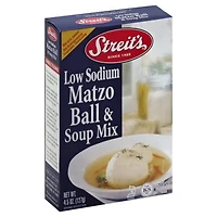 Streit's Matzo Ball & Soup Mix-Low Sodium KPY, Matzo Ball & Soup Mix-Low Sodium KPY 128g