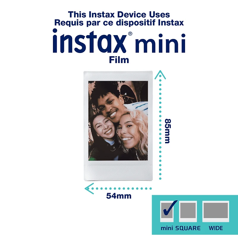 Fujifilm Instax® Mini Instant Camera, Blue Pastel