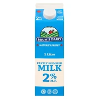 Lait partiellement écrémé à 2 % M.G. de Brum's