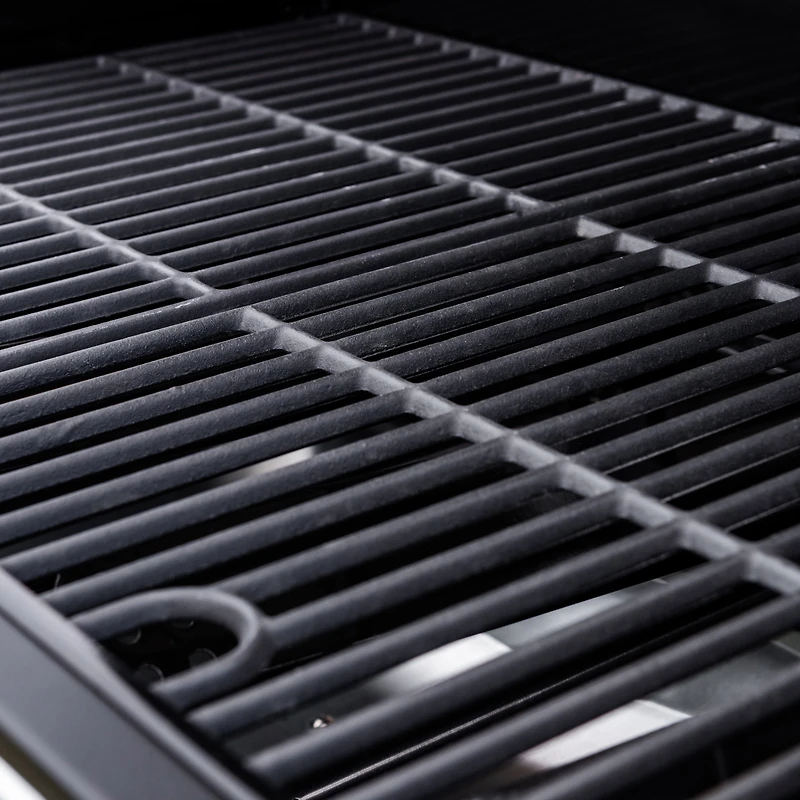 Expert Grill 4-Burner Gas Grill with Side Burner, Red