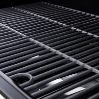 Expert Grill 4-Burner Gas Grill with Side Burner, Red