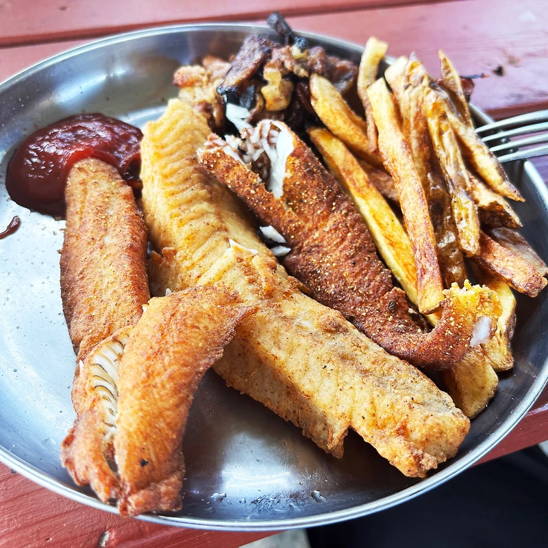 Blacktusk Food Co Mélange pour Poisson Flavrin' + Enrobage croustillant assaisonné & pâte à frire pour poisson, viande et légumes + Saveur ailée + 340 g
