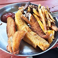 Blacktusk Food Co Mélange pour Poisson Flavrin' + Enrobage croustillant assaisonné & pâte à frire pour poisson, viande et légumes + Saveur ailée + 340 g