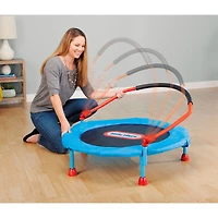 Little Tikes Easy Store 3 ft Trampoline, Easy to store
