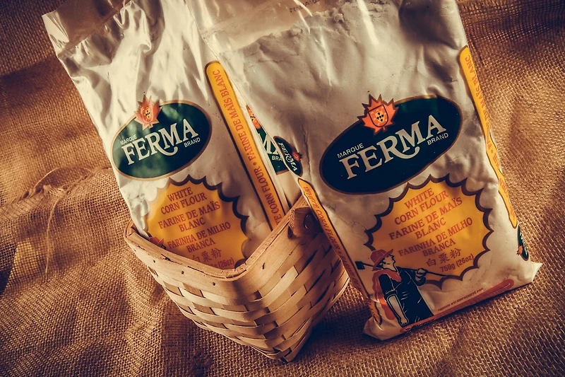 Farine de maïs blanc Ferma