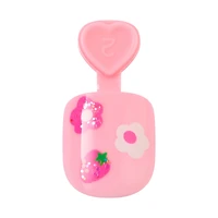 KISS imPRESS Enfants – Trop Framboise, Rose, Squoval, Ongles pour enfants, 20 unités