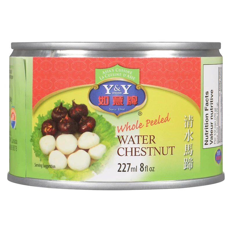 Y&Y Whole Peeled Water Chestnut