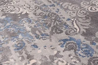 ECARPETGALLERY 4'11" x 7'11"  Contemporary Galleria Hand Loomed Area Rug for Living Room, Dining Room and Bedroom in Grey