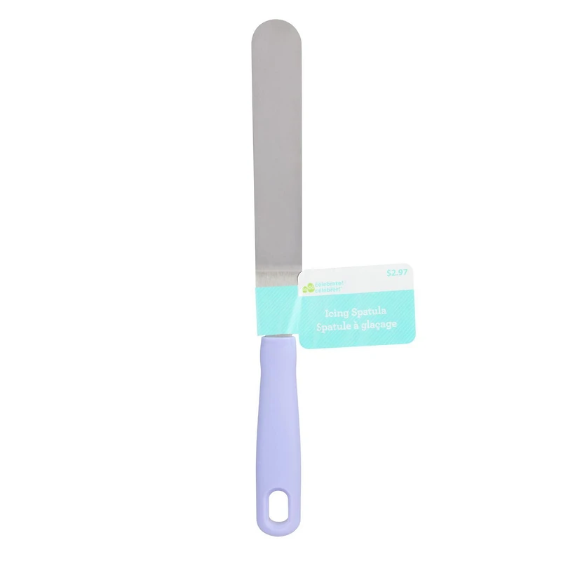 Way to Celebrate Icing Spatula, Purple