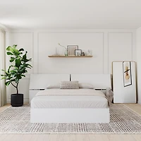 Nexera Queen Size Panoramic Headboard