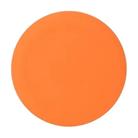 Mainstays Orange Polypropylene Round Bowl 1pc