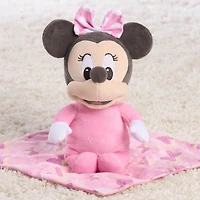 Disney Plush With Blanket Minnie, 29 cm Stuffed Animal Toy for Kids Ages 2 and up