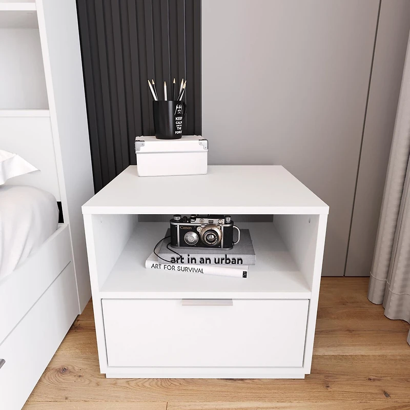 Nexera Hunter Nightstand with 1 Drawer