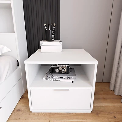 Nexera Hunter Nightstand with 1 Drawer