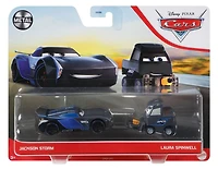 Disney Pixar Cars Jackson Storm & Laura Spinwell 2-Pack