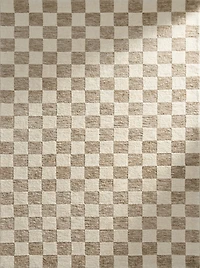Rug Branch Tapis d'intérieur touffeté à la main moderne à carreaux Maya