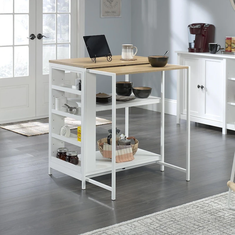 Sauder Select Kitchen Island, White, 428253