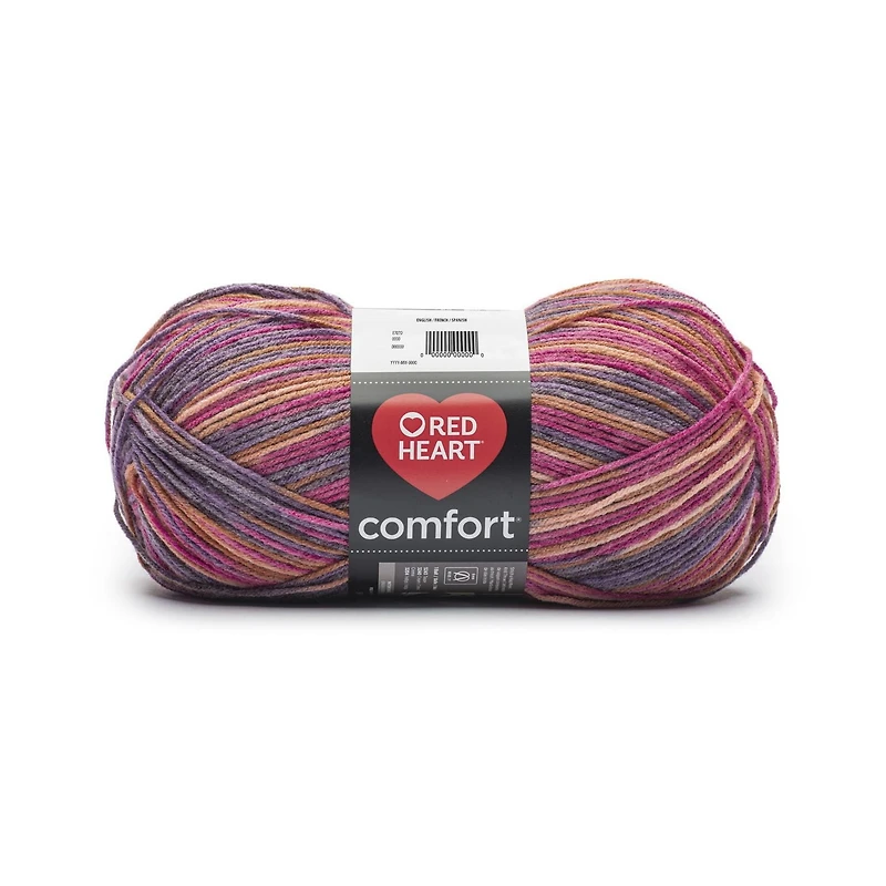 Red Heart® Fil Comfort®, Imprimés, Acrylique #4 Moyen, 12oz/340g