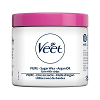 VEET Pure Sugar Wax Kit – Argan Oil, 250 mL, 250mL