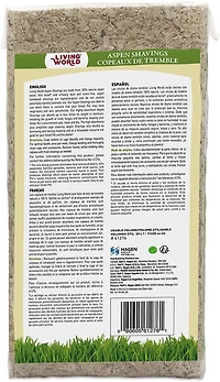 Living World Aspen Shavings, 20 L (1200 cu in)
