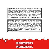 Kinder Schokobons, Fine Milk Chocolate Pieces with a Milky and Hazelnut Filling, Easter Treats for Kids