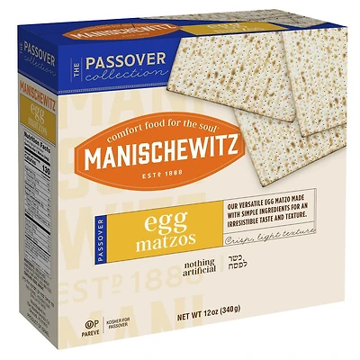 Matzo aux œufs de la Pâque