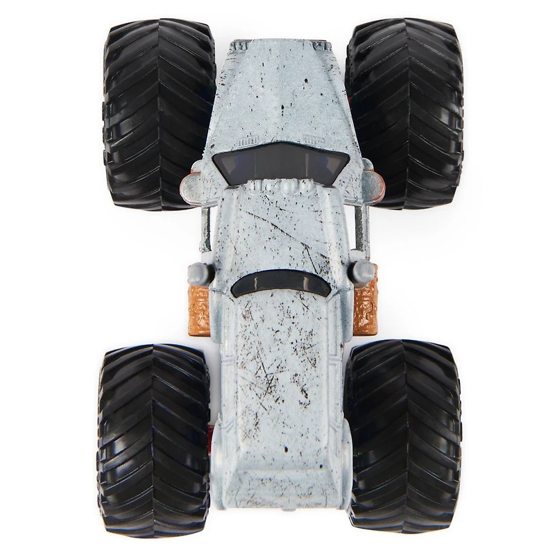 Monster Jam, Monster truck Double Decker officiel, véhicule en métal moulé, échelle 1:64, Jouets pour garçons à partir de 3 ans