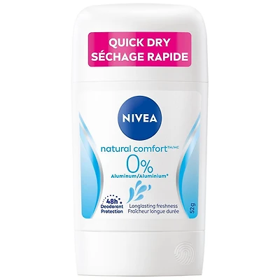 NIVEA Déodorant en bâton sans aluminium Natural Comfort