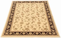 ECARPET Lotus Mod Cream Rug 5'3" x 7'6"