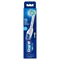 Oral-B Pro 100 Precision Clean, Battery Power Toothbrush, White