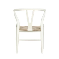 WOODCORD CHAIR with solid wood frame SET OF 2