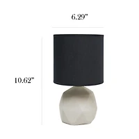 Lampe en béton géométrique Simple Designs