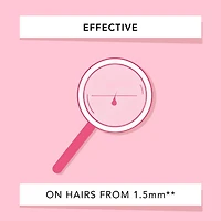 Veet® Easy-Gel™ Wax Strips Face, Bikini & Underarm Sensitive Skin, 20 ct + 4 wipes