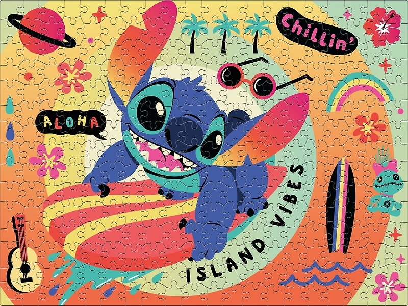 Puzzle à emboîter 3 en 1 Ceaco Lilo et Stitch pour adultes de 14 à 99 ans