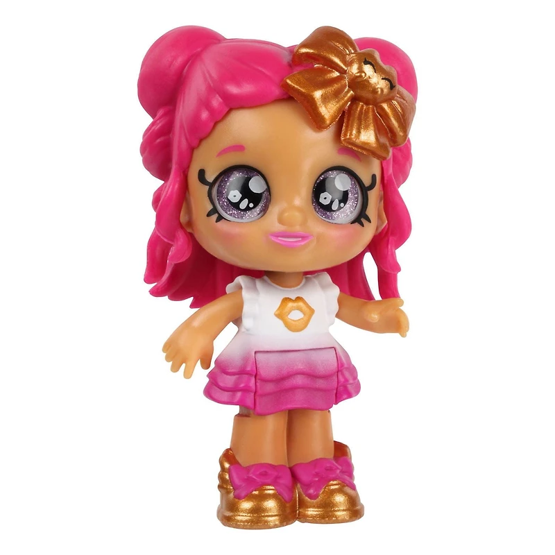 Kindi Kids Minis - Lippy Lulu - Mini Bobble Head Doll