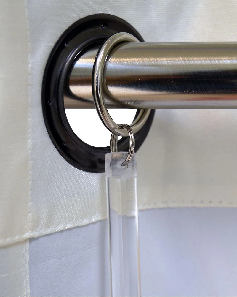 Versailles' Acrylic Drapery Wand 34in (Pair)