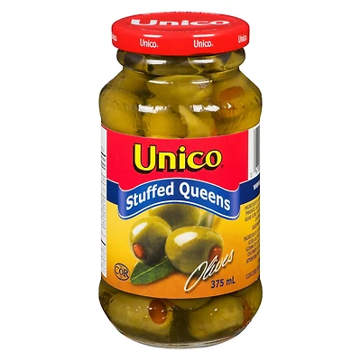 Olives reines farcies d'Unico 375 ml