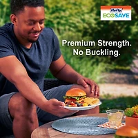 Hefty ECOSAVE 8.86" Lunch plates 100-count, Hefty ECOSAVE 8.86" Lunch plates 100-ct