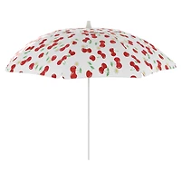 Parasol de plage octogonal Cerises et marguerites 2,1 m Mainstays