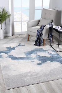 Rug Branch Mirage Collection Tapis abstrait moderne