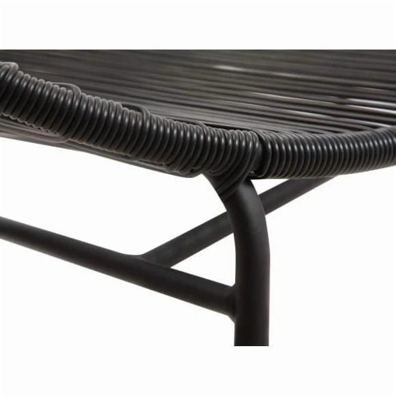 Plata Import Black Acapulco Bench