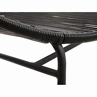 Plata Import Black Acapulco Bench