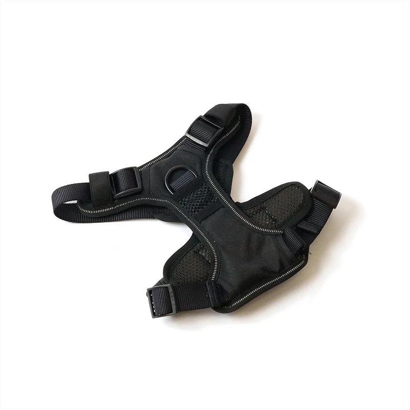 Harnais pour chien One Paw, avec maille collée et coutures réfléchissantes, disponible en plusieurs tailles et couleurs. Le harnais pour chien One Paw
