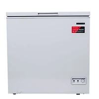 Frigidaire 7.0 Cu. ft. Garage Ready Chest Freezer, Deep Freezer for Garage, Kitchen, Basement, Large Capacity for Bulk Storage, White