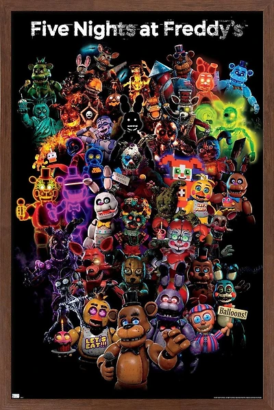 Five Nights at Freddy's: Special Delivery - Collage Wall Poster